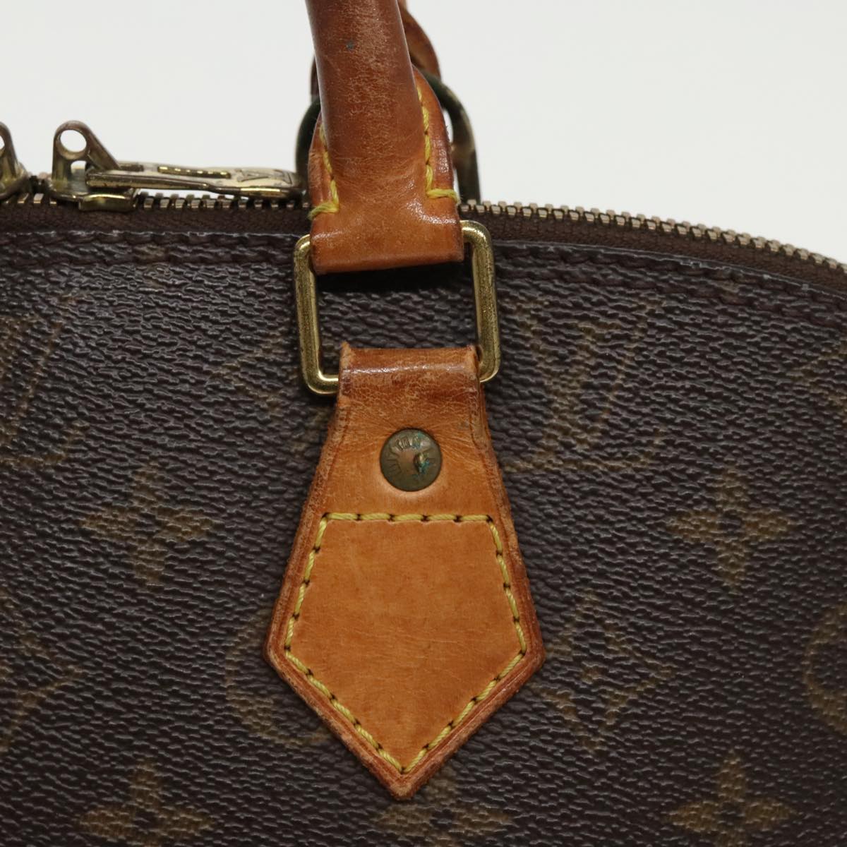 LOUIS VUITTON Monogram Alma Hand Bag M51130 LV 97354