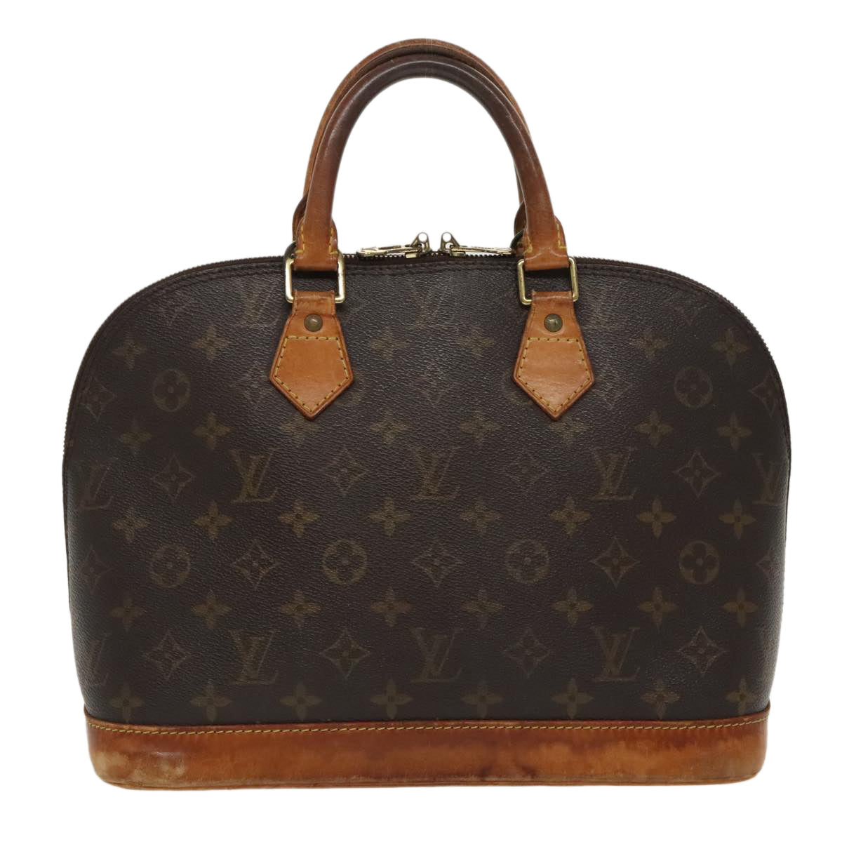 LOUIS VUITTON Monogram Alma Hand Bag M51130 LV 97354