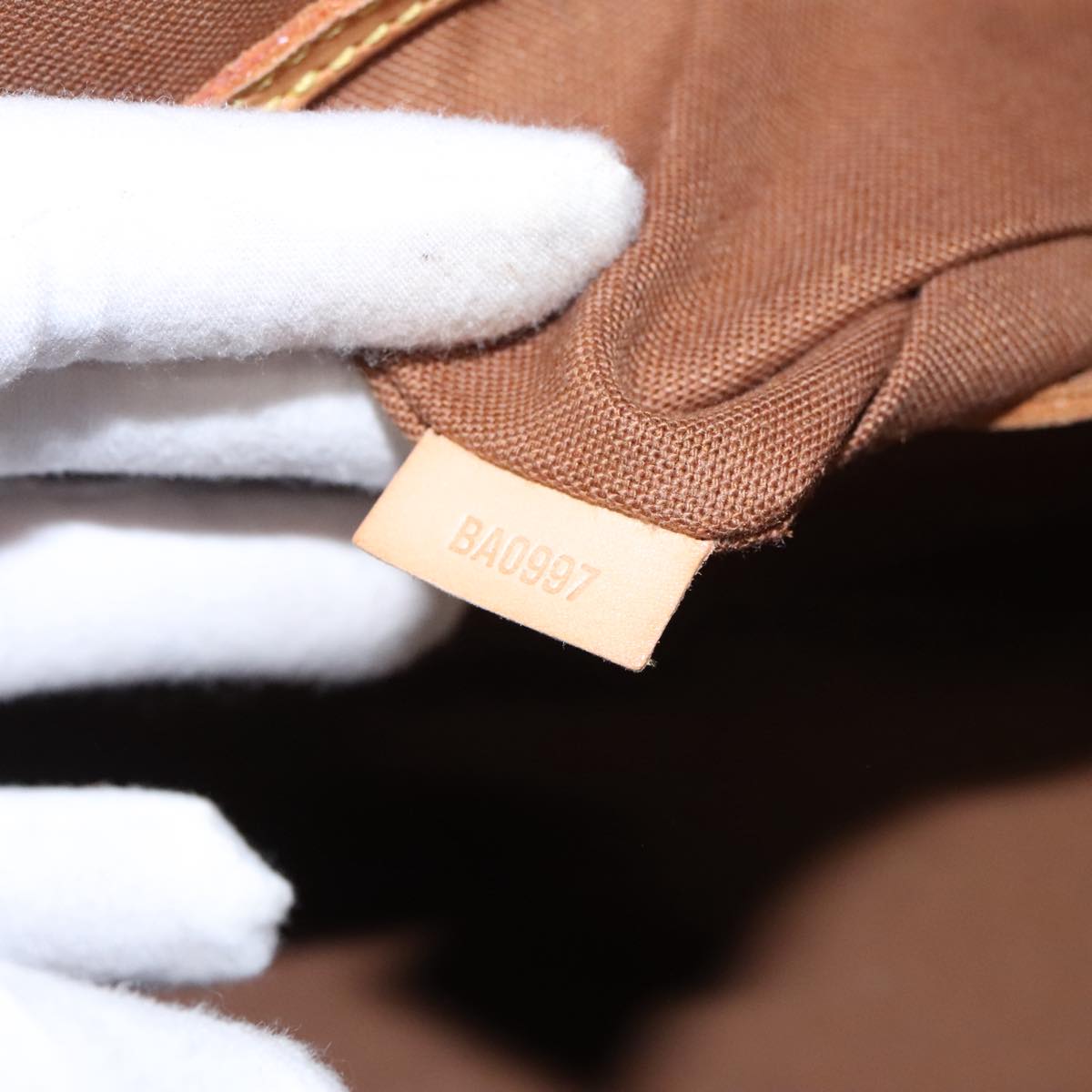 LOUIS VUITTON Monogram Alma Hand Bag M51130 LV 97354