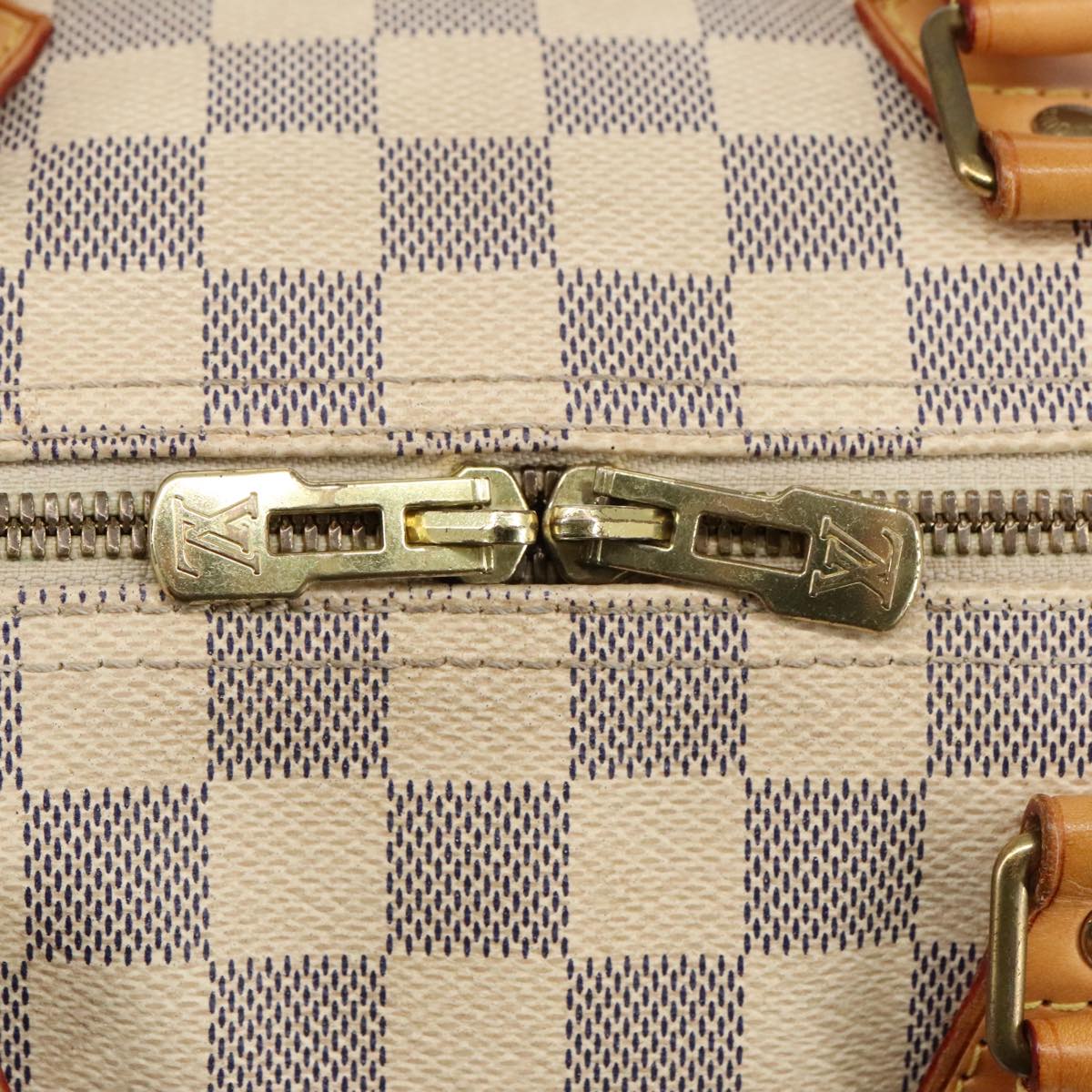 LOUIS VUITTON Damier Azur Speedy Bandouliere 30 Hand Bag 2way N41052 97356