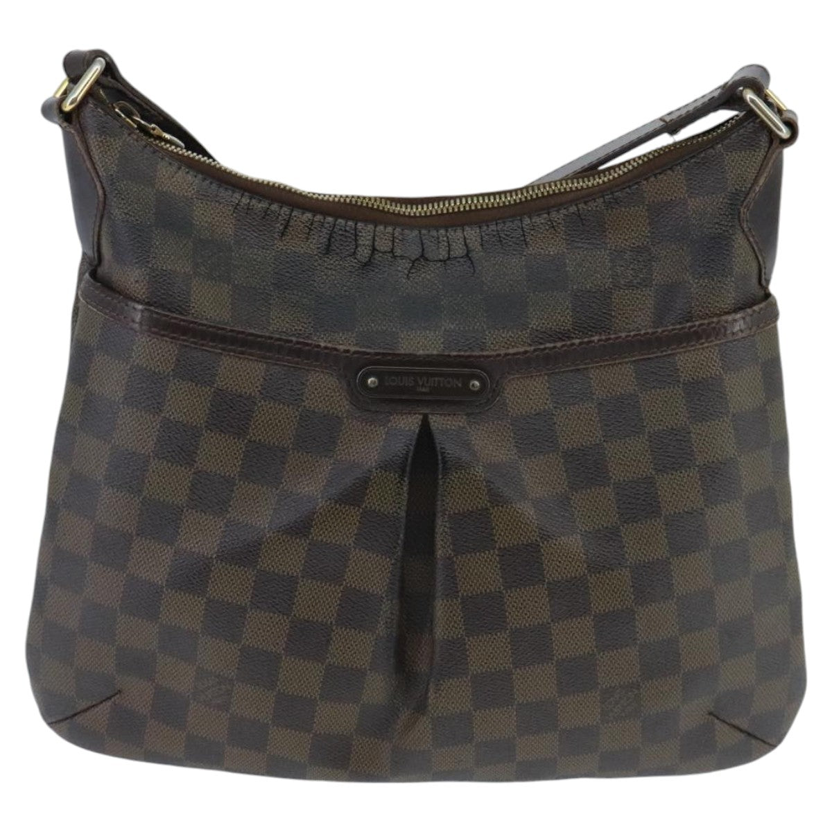 LOUIS VUITTON Damier Ebene Bloomsbury PM Shoulder Bag N42251 LV 97357
