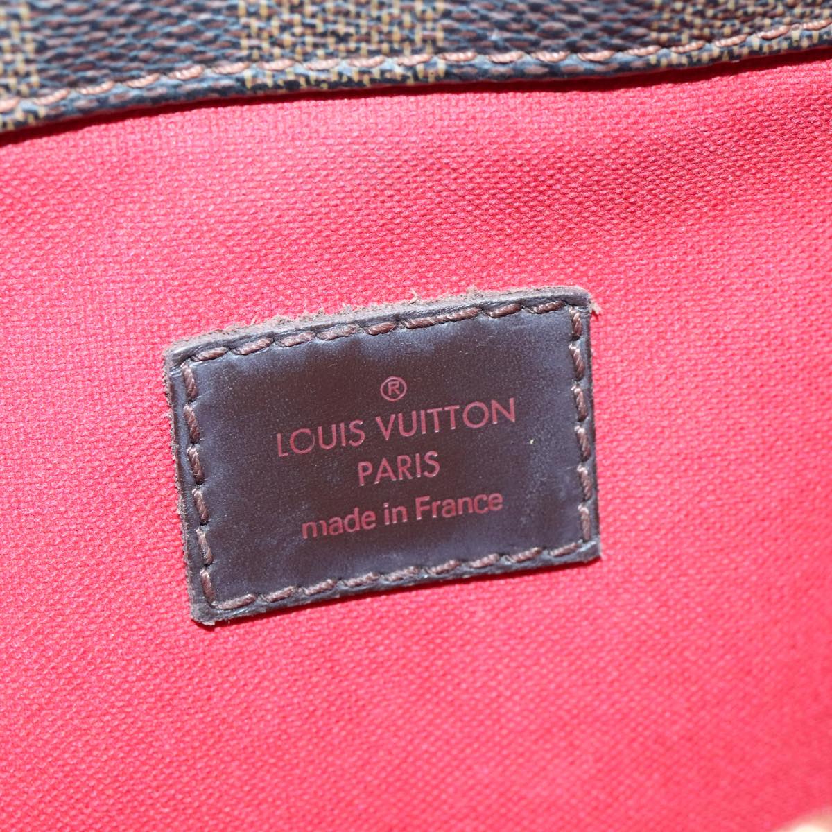 LOUIS VUITTON Damier Ebene Bloomsbury PM Shoulder Bag N42251 LV 97357