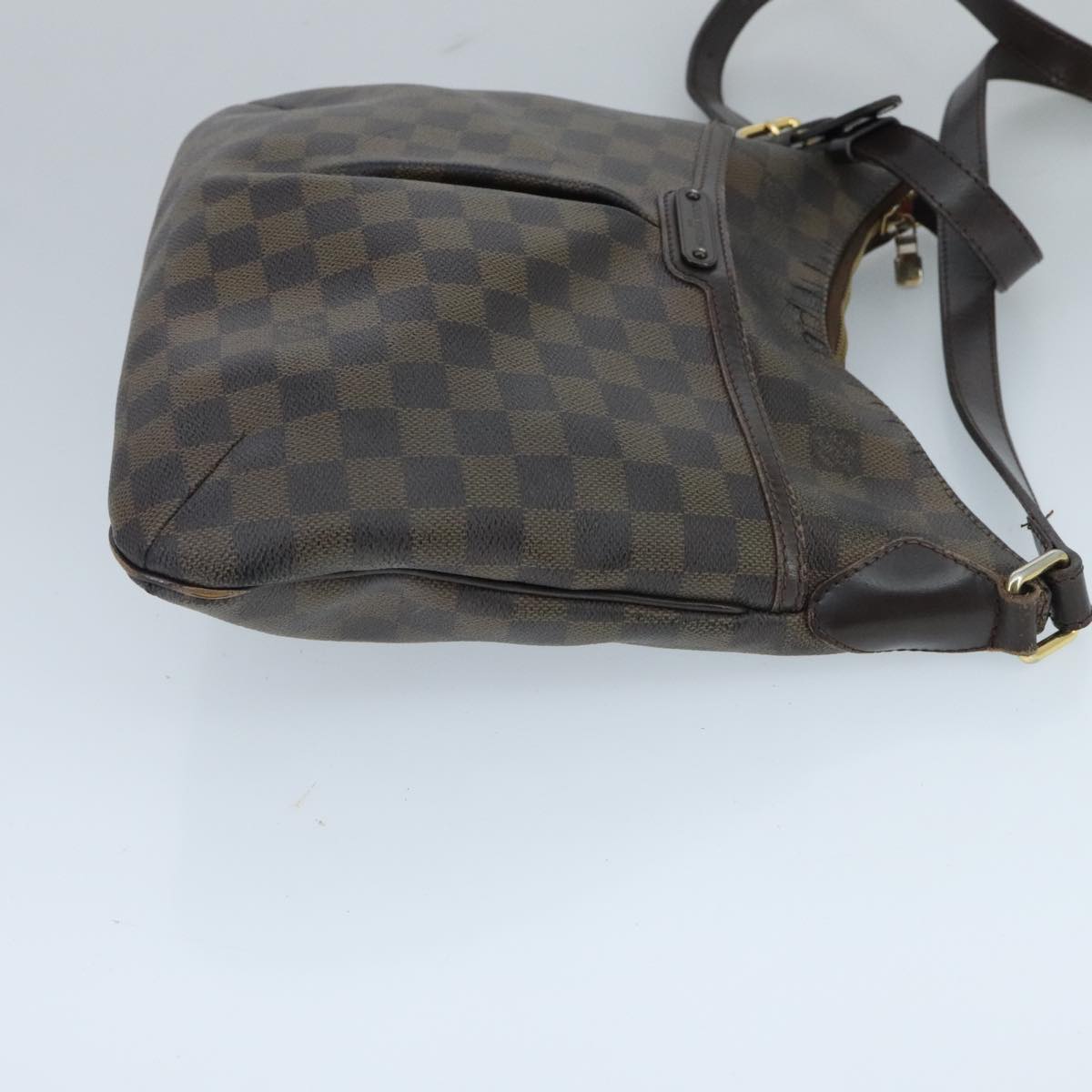 LOUIS VUITTON Damier Ebene Bloomsbury PM Shoulder Bag N42251 LV 97357