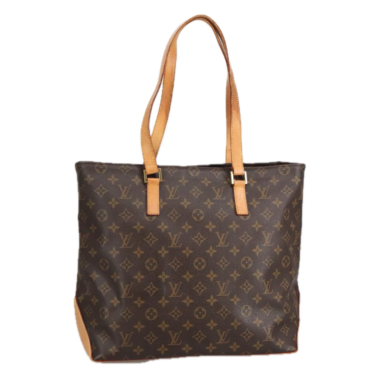 LOUIS VUITTON Monogram Cabas Mezzo Tote Bag M51151 LV 97368