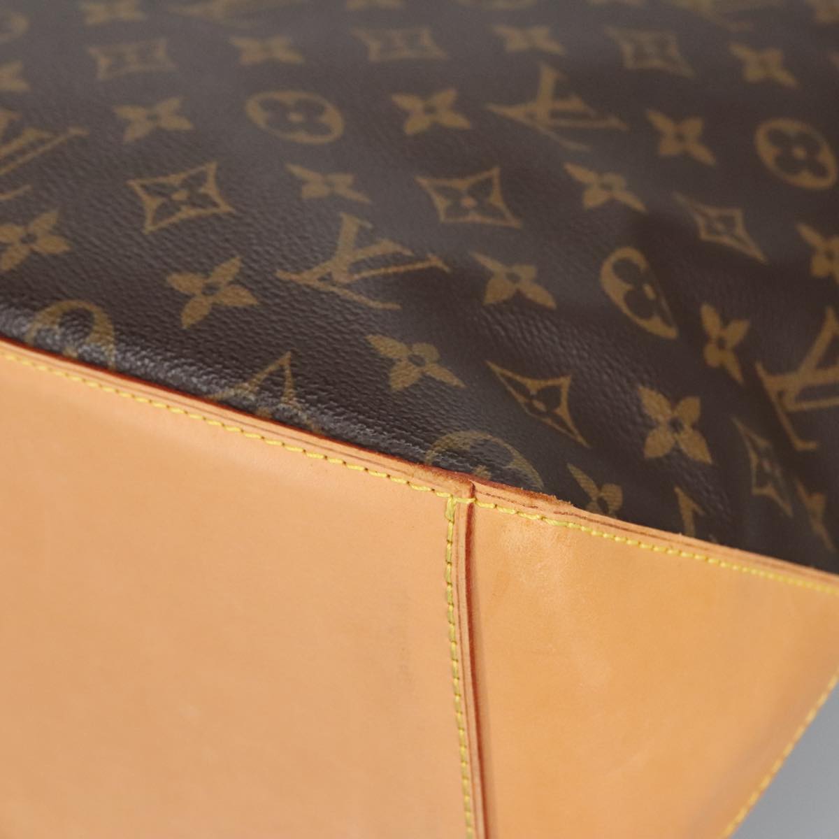LOUIS VUITTON Monogram Cabas Mezzo Tote Bag M51151 LV 97368