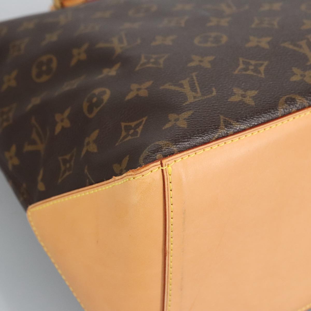 LOUIS VUITTON Monogram Cabas Mezzo Tote Bag M51151 LV 97368