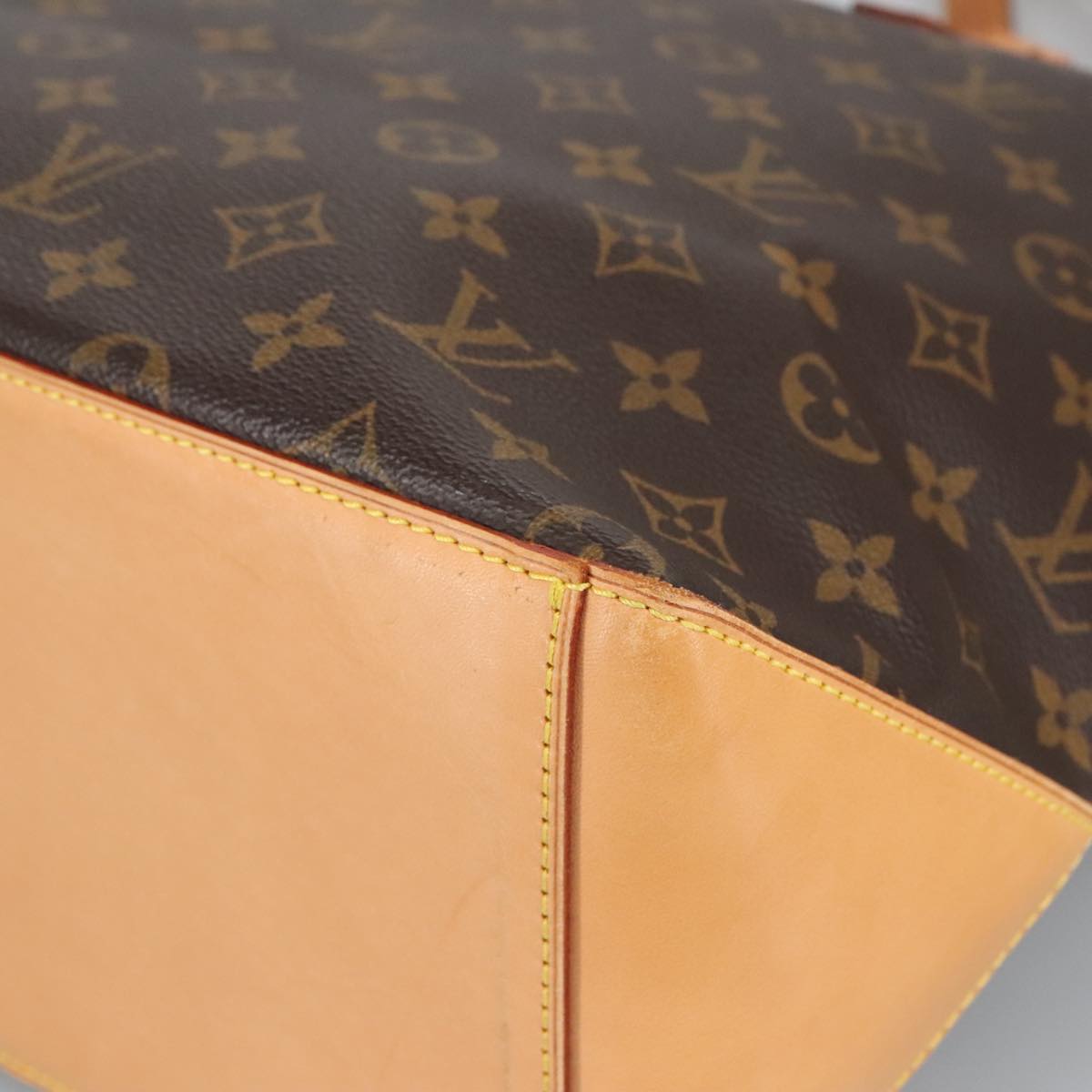 LOUIS VUITTON Monogram Cabas Mezzo Tote Bag M51151 LV 97368