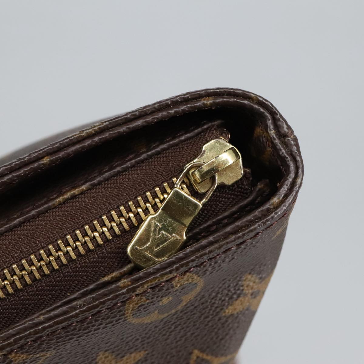 LOUIS VUITTON Monogram Cabas Mezzo Tote Bag M51151 LV 97368