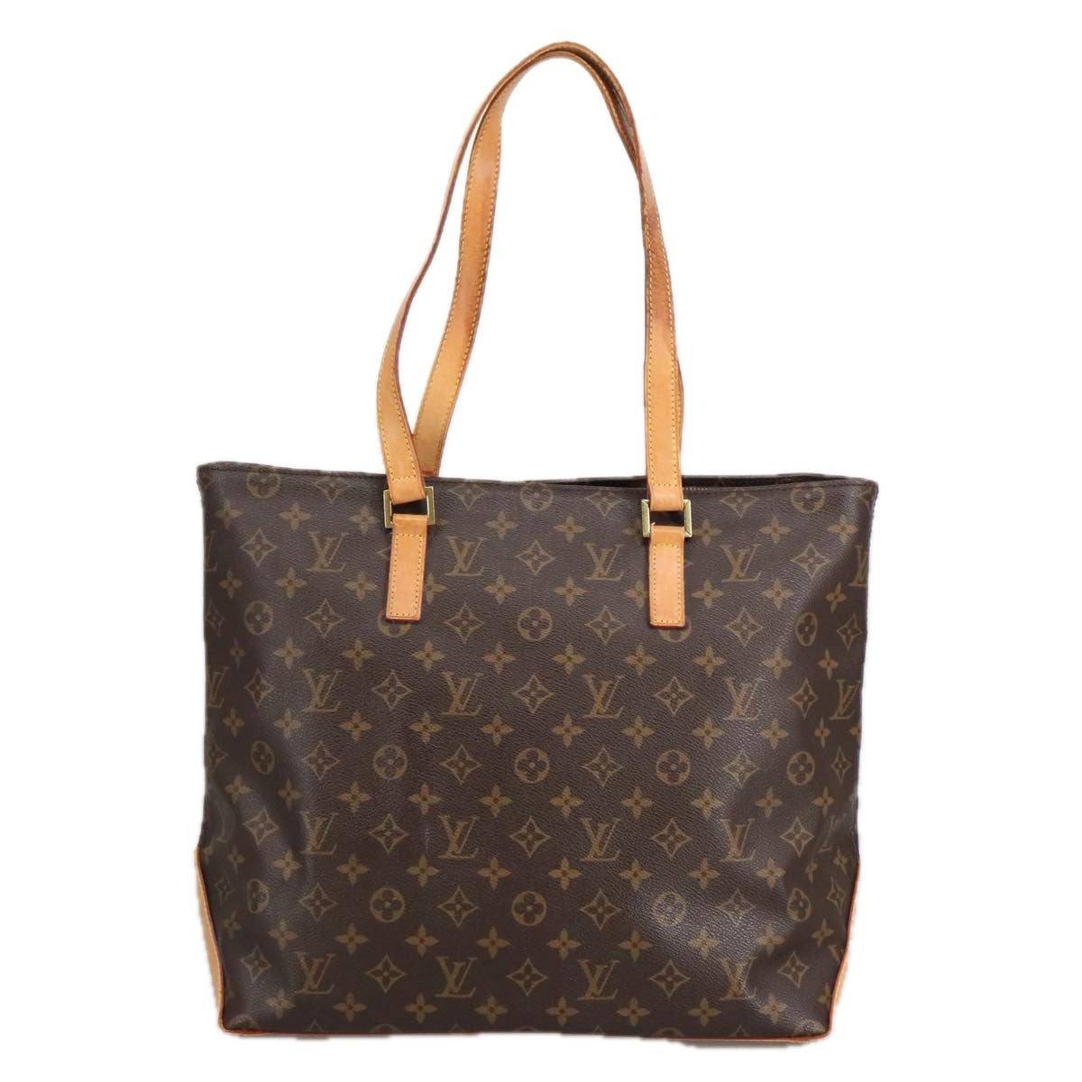LOUIS VUITTON Monogram Cabas Mezzo Tote Bag M51151 LV 97368