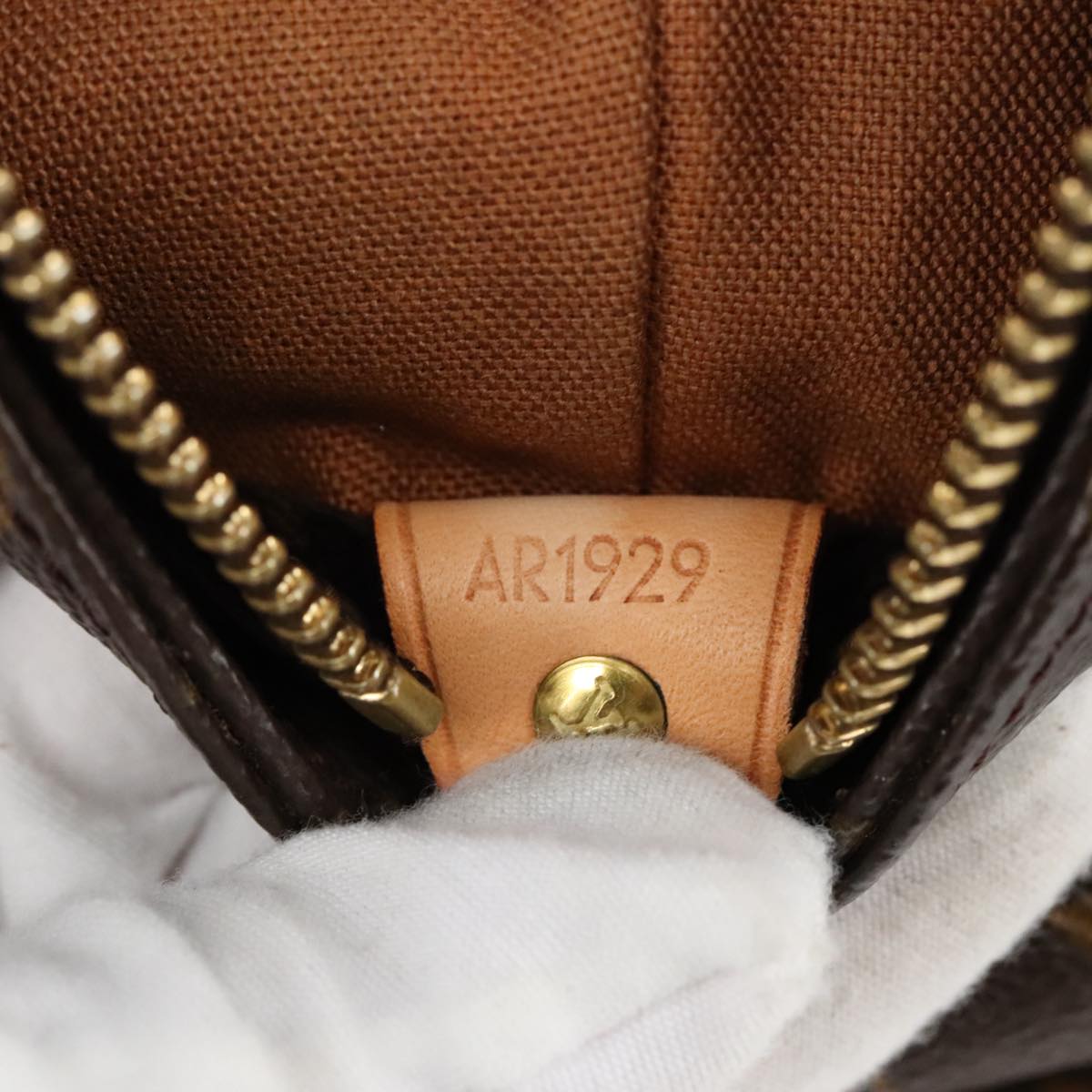 LOUIS VUITTON Monogram Cabas Mezzo Tote Bag M51151 LV 97368