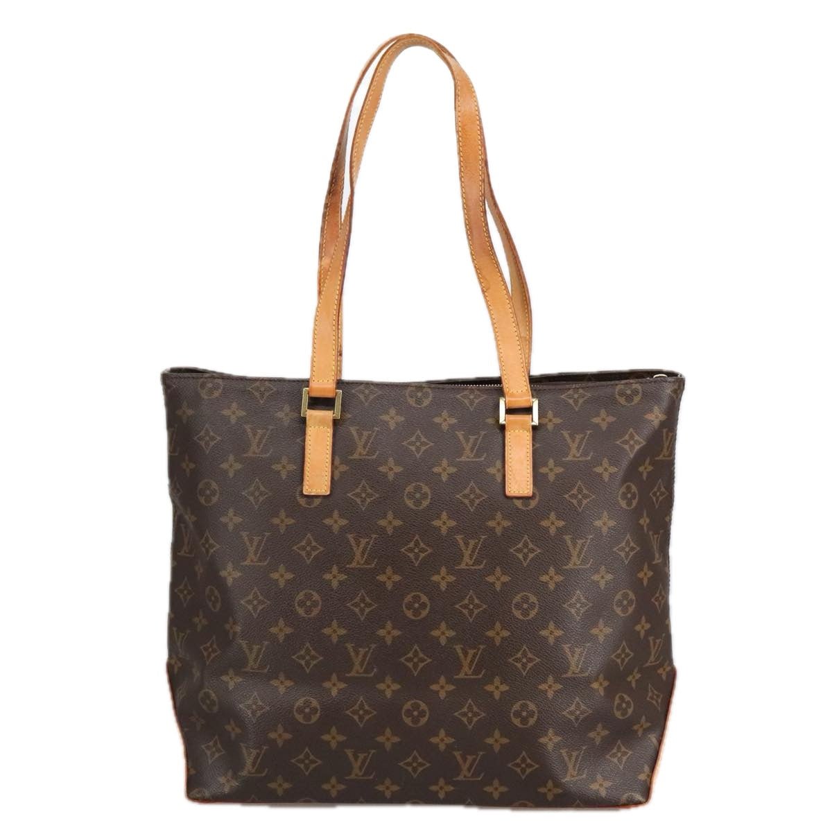 LOUIS VUITTON Monogram Cabas Mezzo Tote Bag M51151 LV 97368