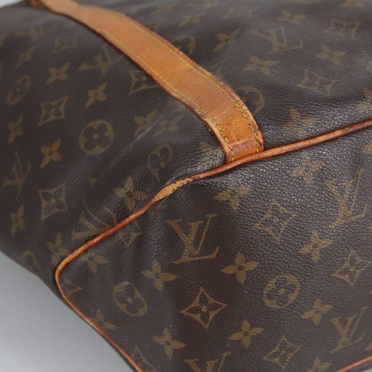 LOUIS VUITTON Monogram Sac Shopping Tote Bag M51108 LV 97371