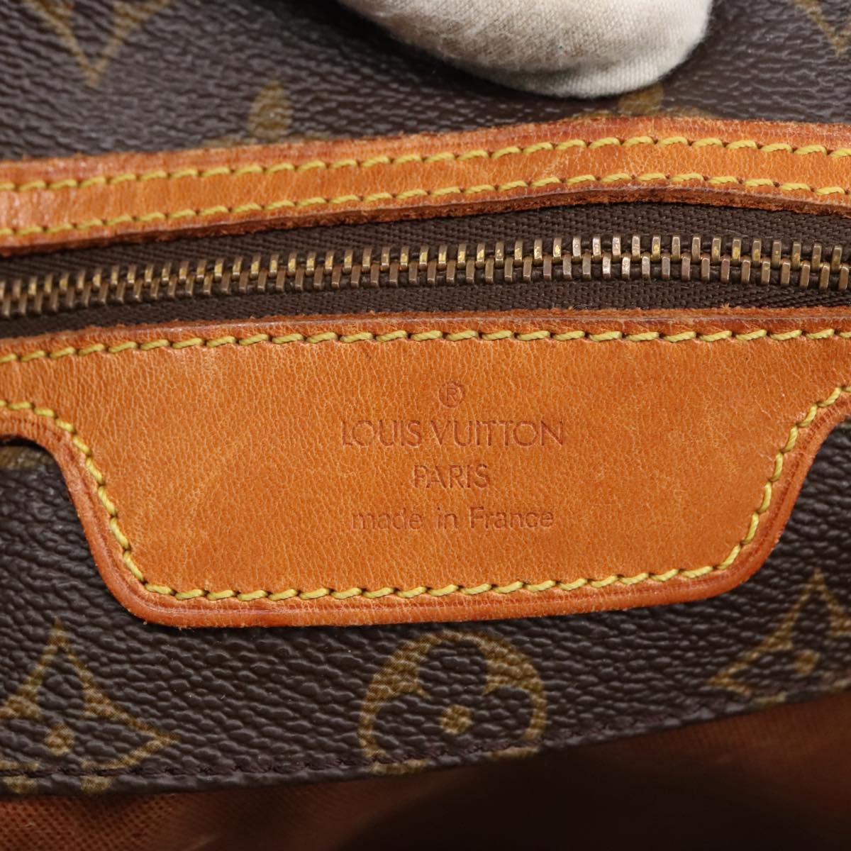 LOUIS VUITTON Monogram Sac Shopping Tote Bag M51108 LV 97371