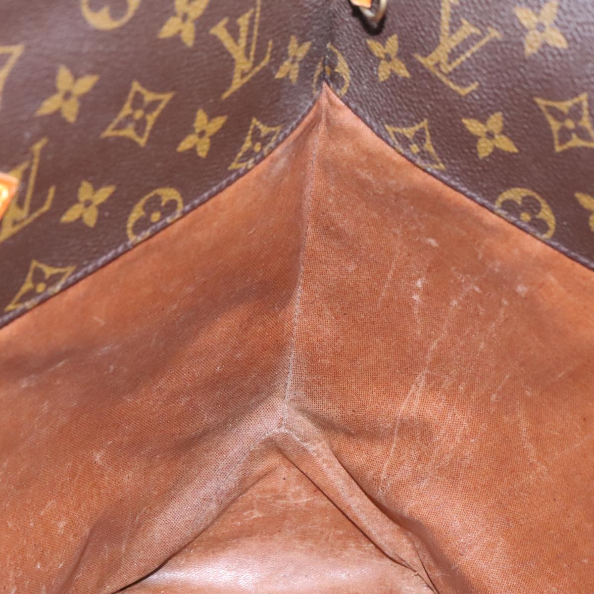 LOUIS VUITTON Monogram Sac Shopping Tote Bag M51108 LV 97371