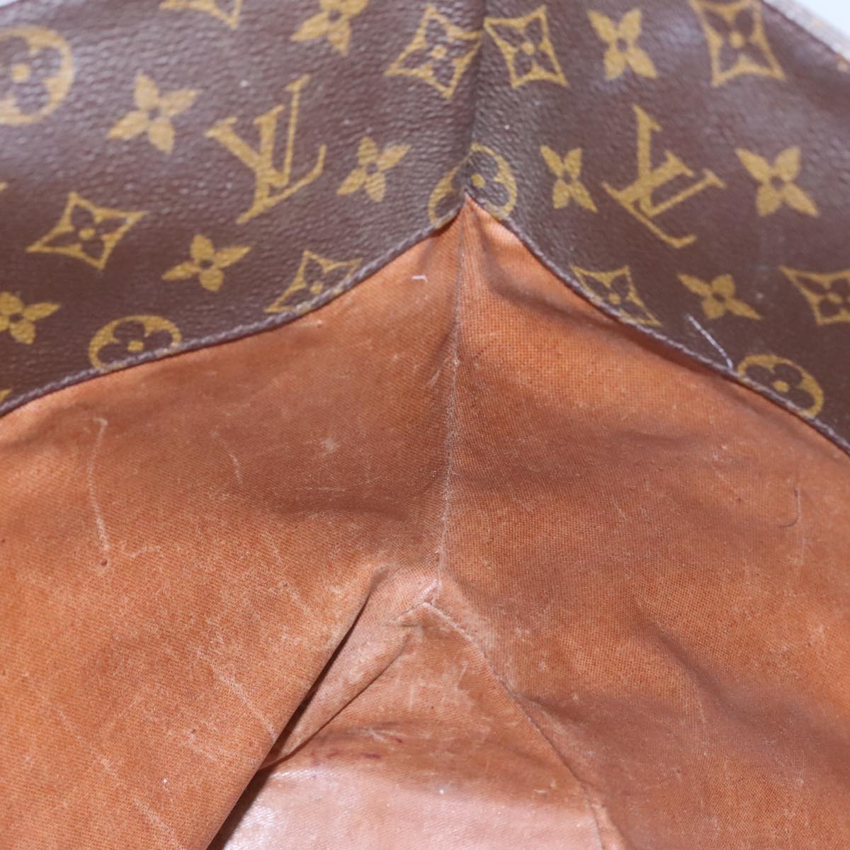 LOUIS VUITTON Monogram Sac Shopping Tote Bag M51108 LV 97371