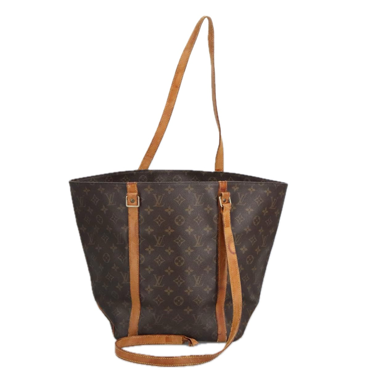 LOUIS VUITTON Monogram Sac Shopping Tote Bag M51108 LV 97371