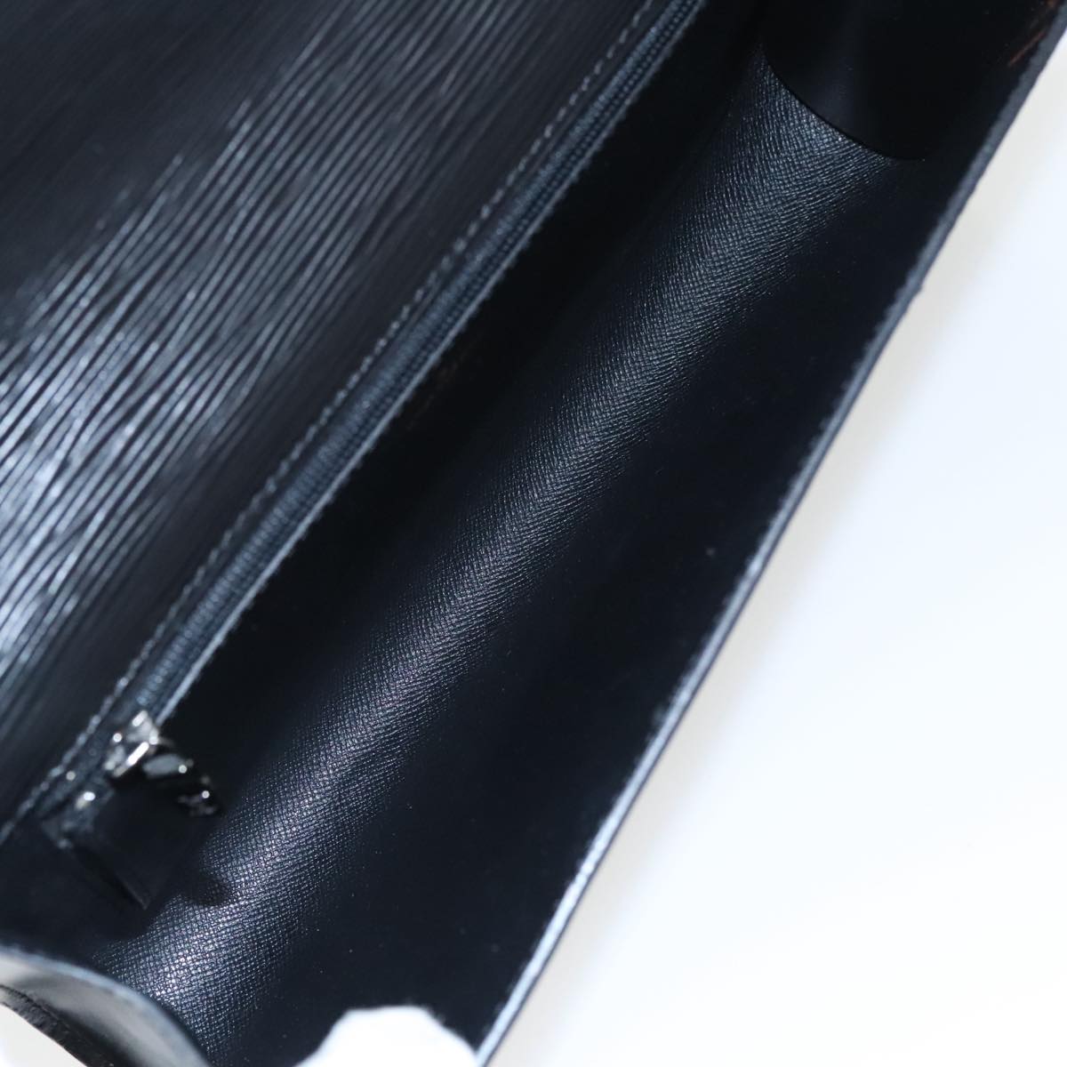 LOUIS VUITTON Epi Chaillot Clutch Bag Black M52542 LV 97378
