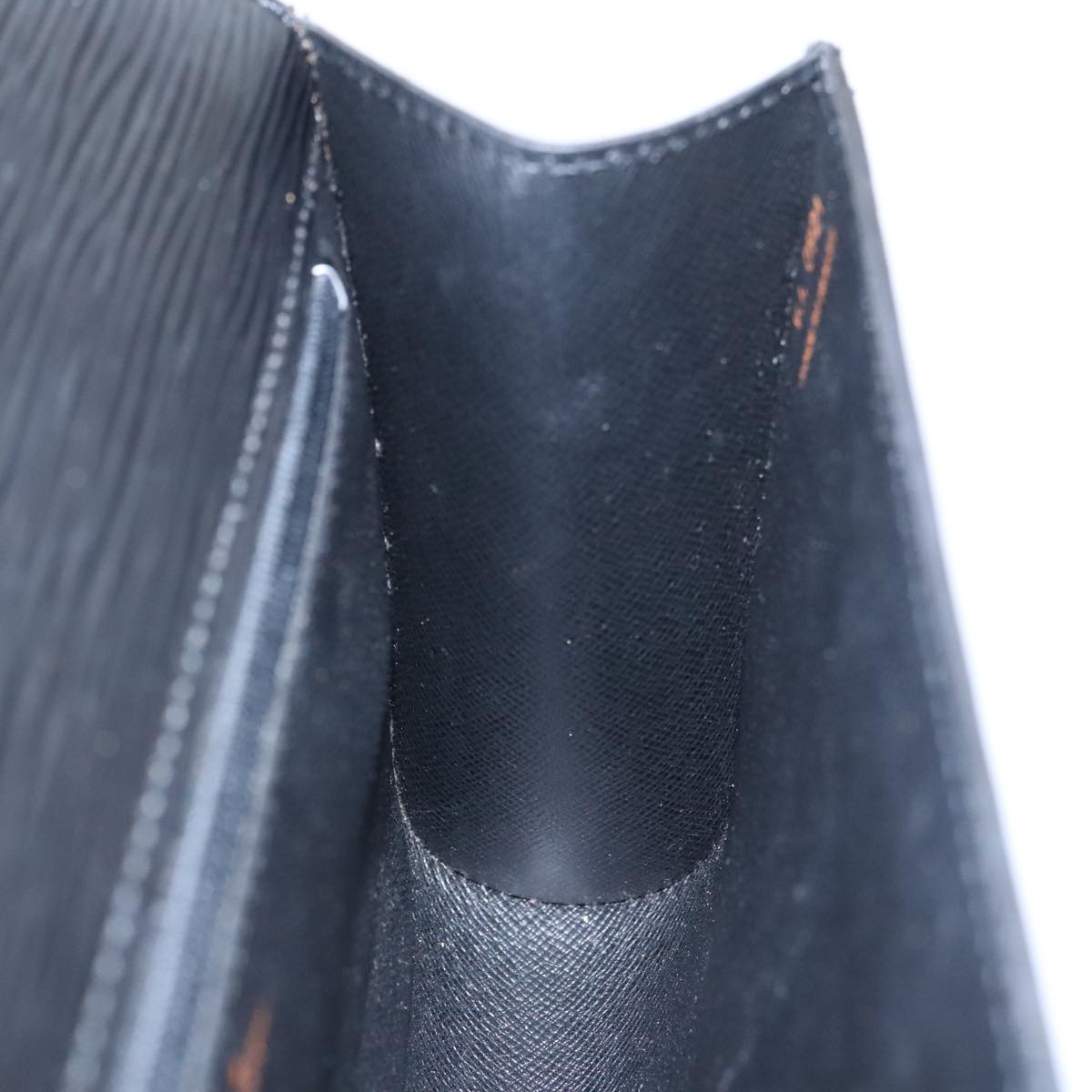LOUIS VUITTON Epi Chaillot Clutch Bag Black M52542 LV 97378