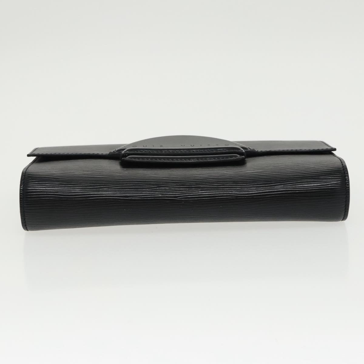 LOUIS VUITTON Epi Chaillot Clutch Bag Black M52542 LV 97378