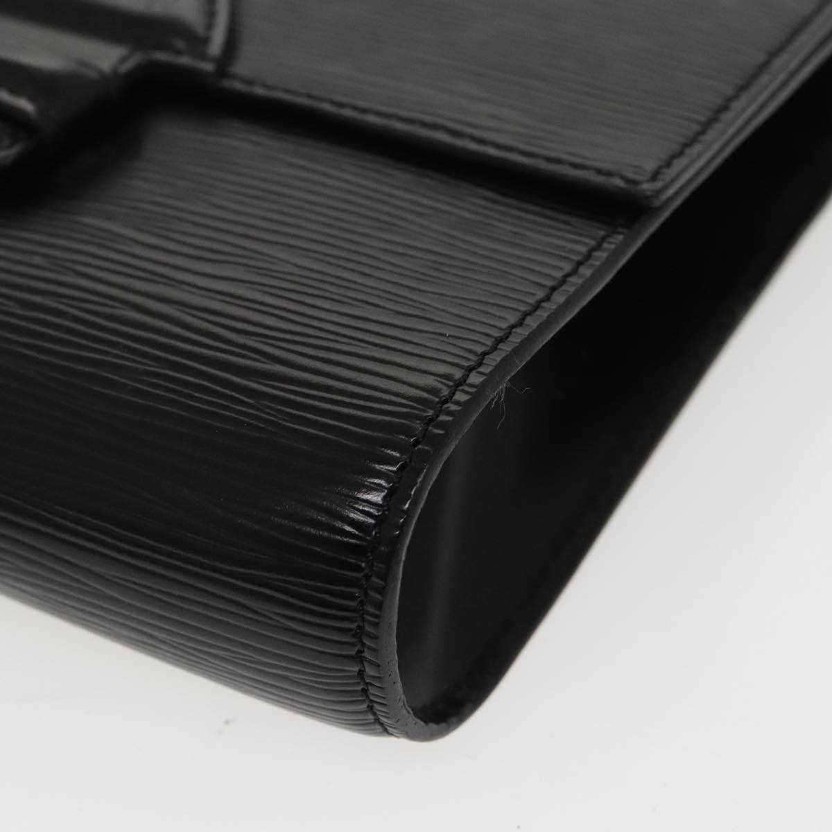 LOUIS VUITTON Epi Chaillot Clutch Bag Black M52542 LV 97378