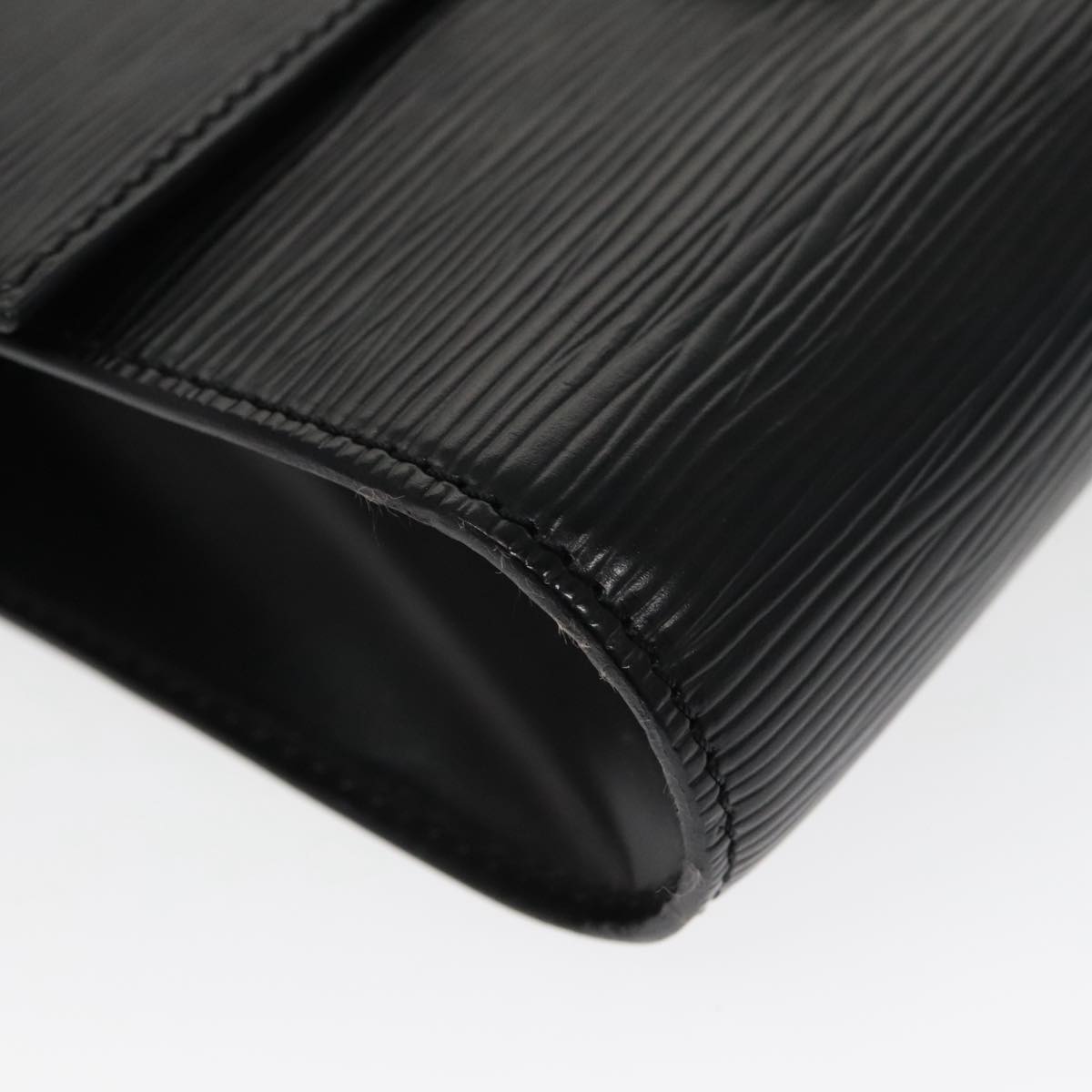 LOUIS VUITTON Epi Chaillot Clutch Bag Black M52542 LV 97378