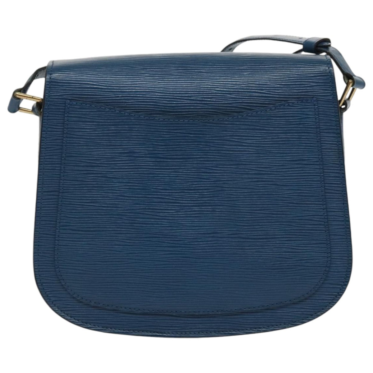 LOUIS VUITTON Epi Saint Cloud GM Shoulder Bag Toledo Blue M52195 LV 97379