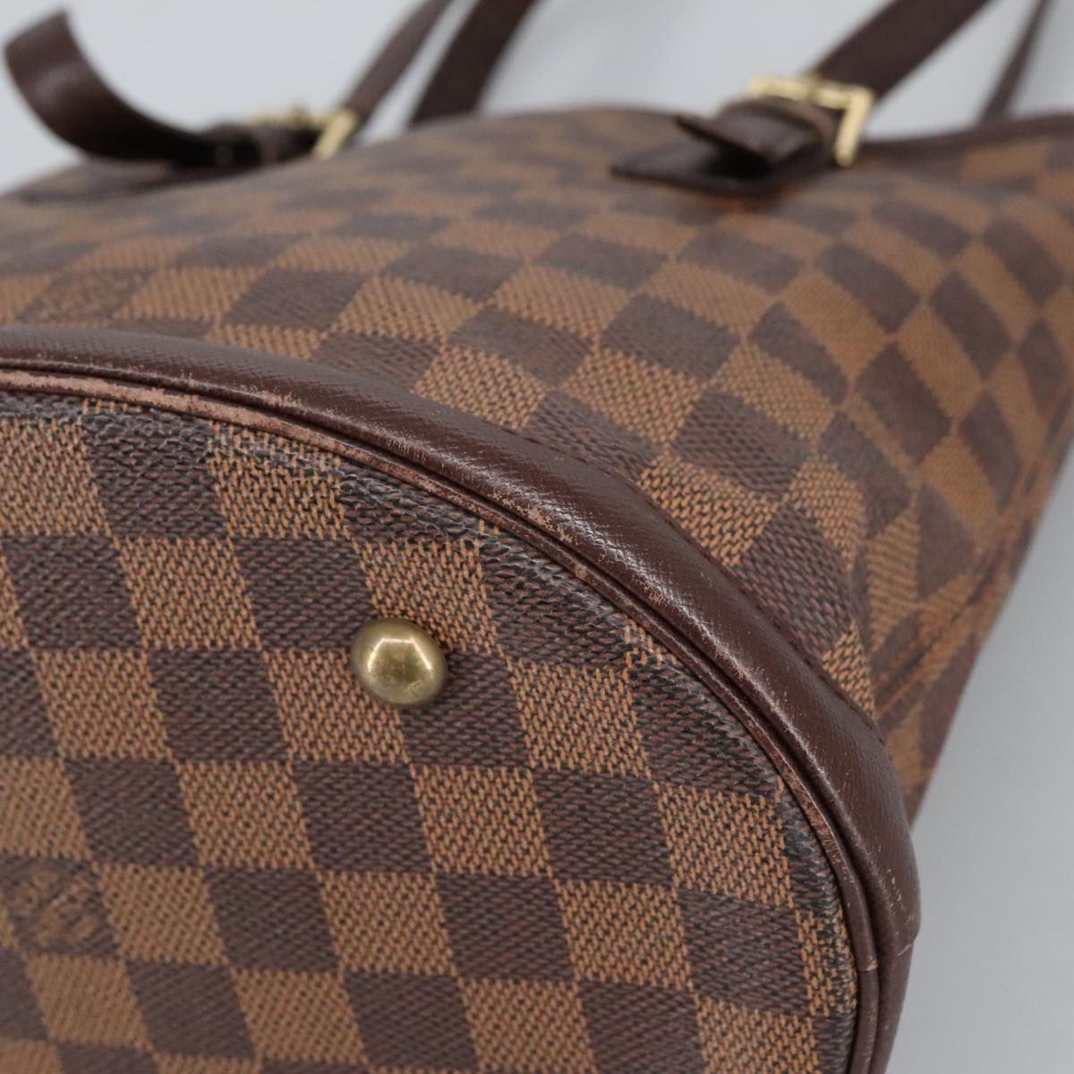 LOUIS VUITTON Damier Ebene Marais Shoulder Bag N42240 LV 97490