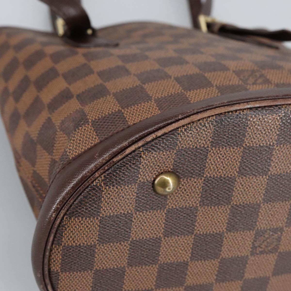 LOUIS VUITTON Damier Ebene Marais Shoulder Bag N42240 LV 97490