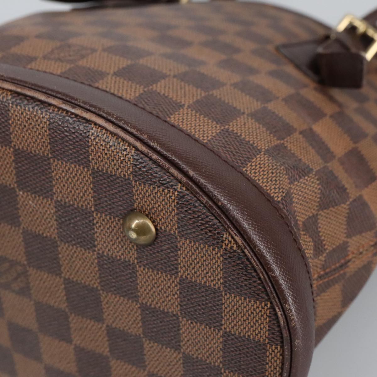 LOUIS VUITTON Damier Ebene Marais Shoulder Bag N42240 LV 97490