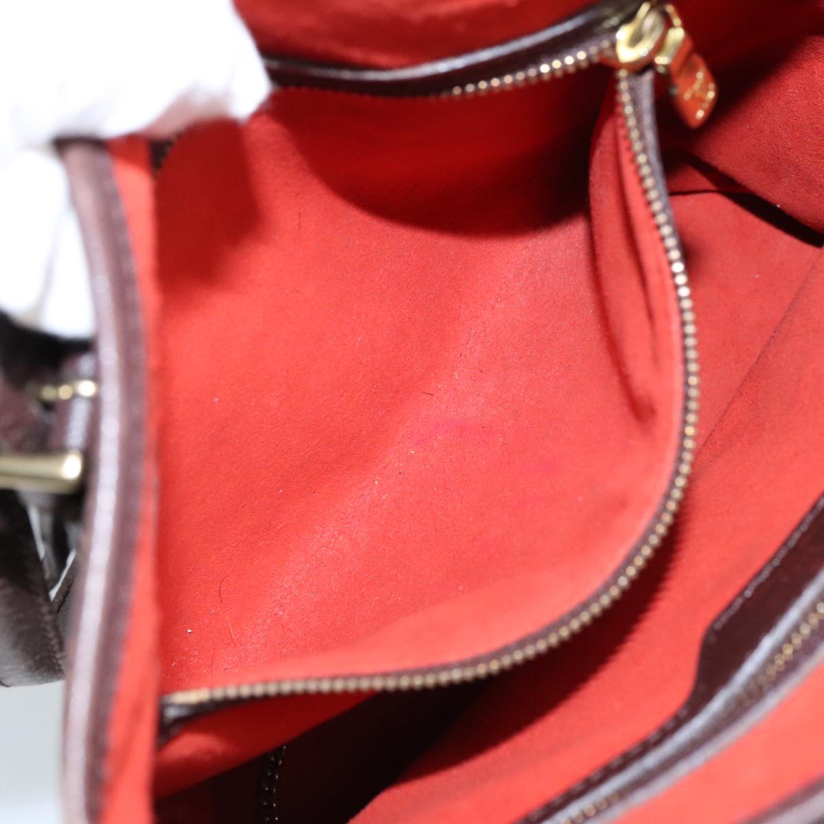 LOUIS VUITTON Damier Ebene Marais Shoulder Bag N42240 LV 97490