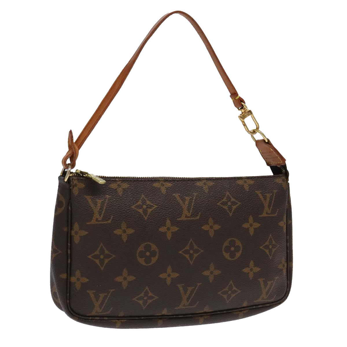 LOUIS VUITTON Monogram Pochette Accessoires Pouch M51980 LV 97549