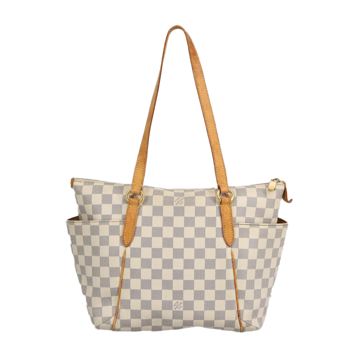 LOUIS VUITTON Damier Azur Totally PM Tote Bag N41280 LV 97559