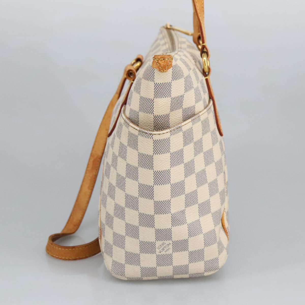 LOUIS VUITTON Damier Azur Totally PM Tote Bag N41280 LV 97559