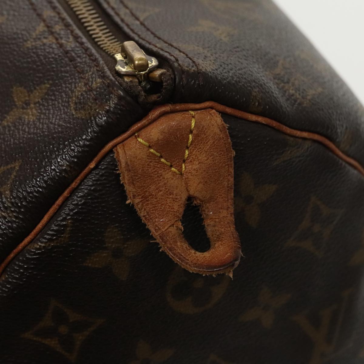LOUIS VUITTON Monogram Speedy 35 Hand Bag M41524 LV 97569