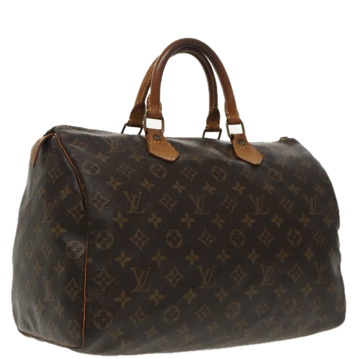 LOUIS VUITTON Monogram Speedy 35 Hand Bag M41524 LV 97569