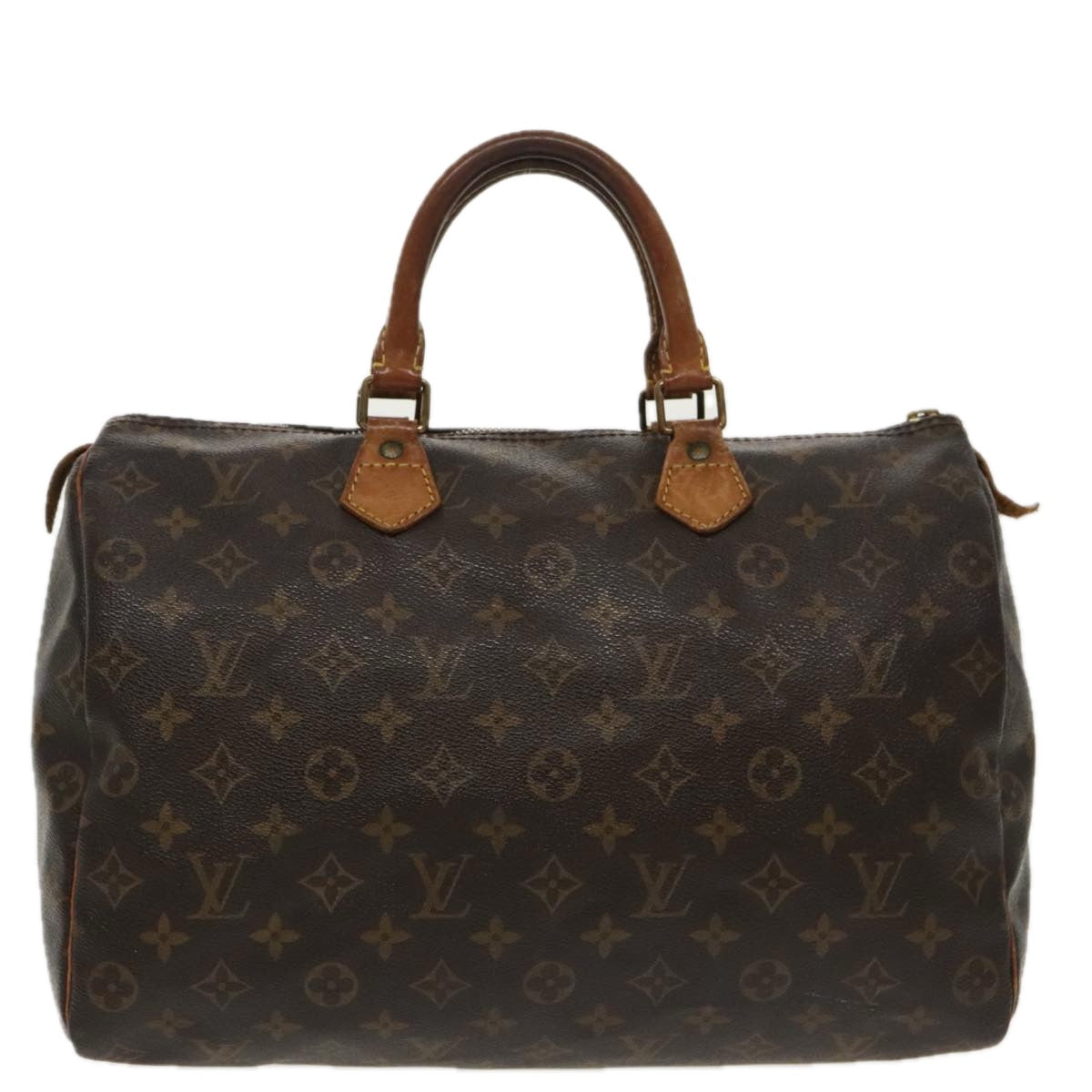 LOUIS VUITTON Monogram Speedy 35 Hand Bag M41524 LV 97569