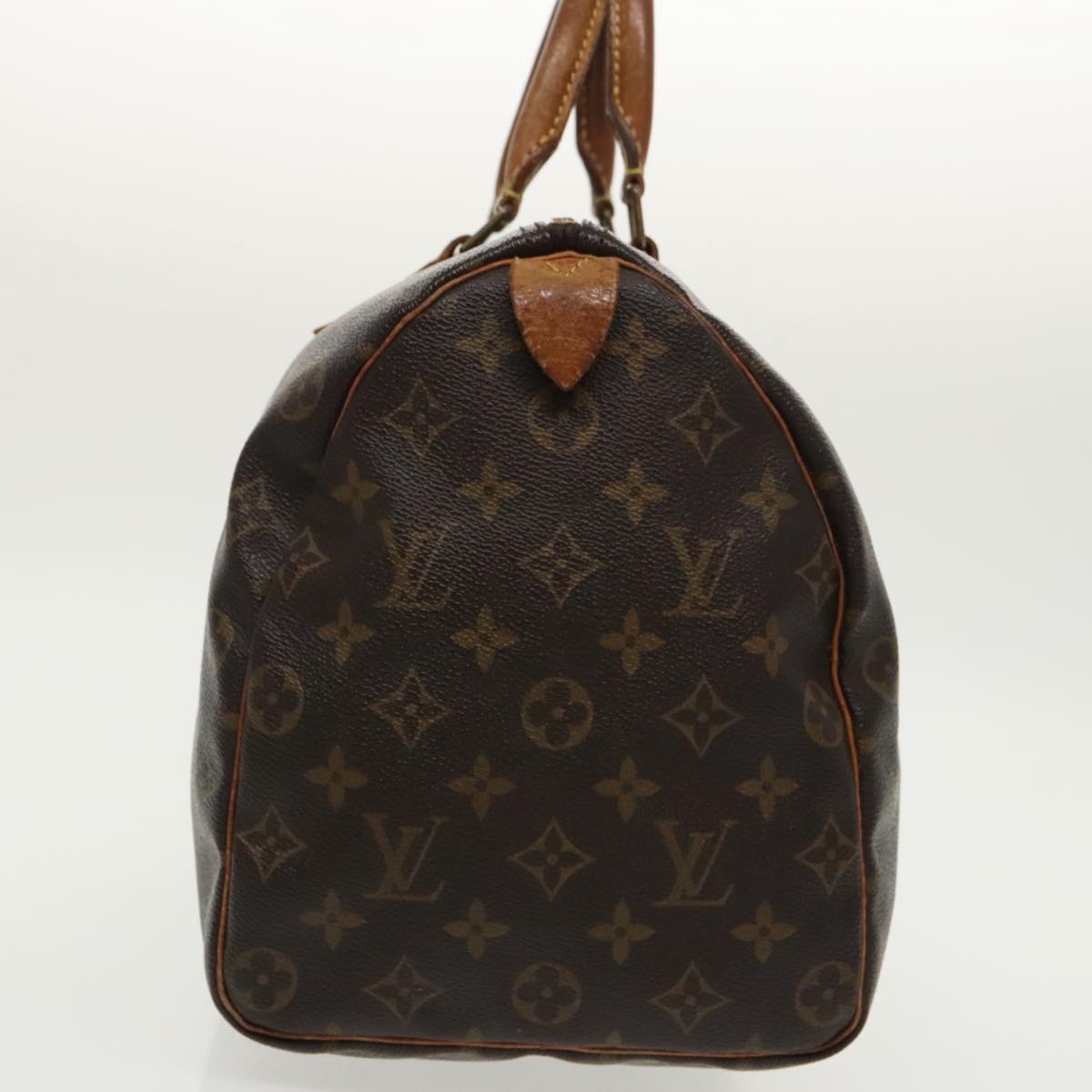 LOUIS VUITTON Monogram Speedy 35 Hand Bag M41524 LV 97569