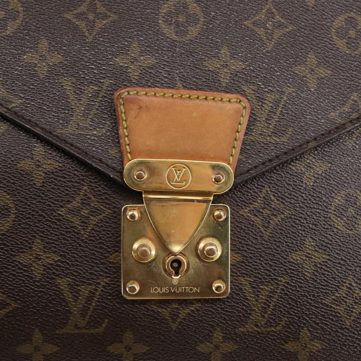 LOUIS VUITTON Monogram Serviette Conseiller Briefcase M53331 LV 97584