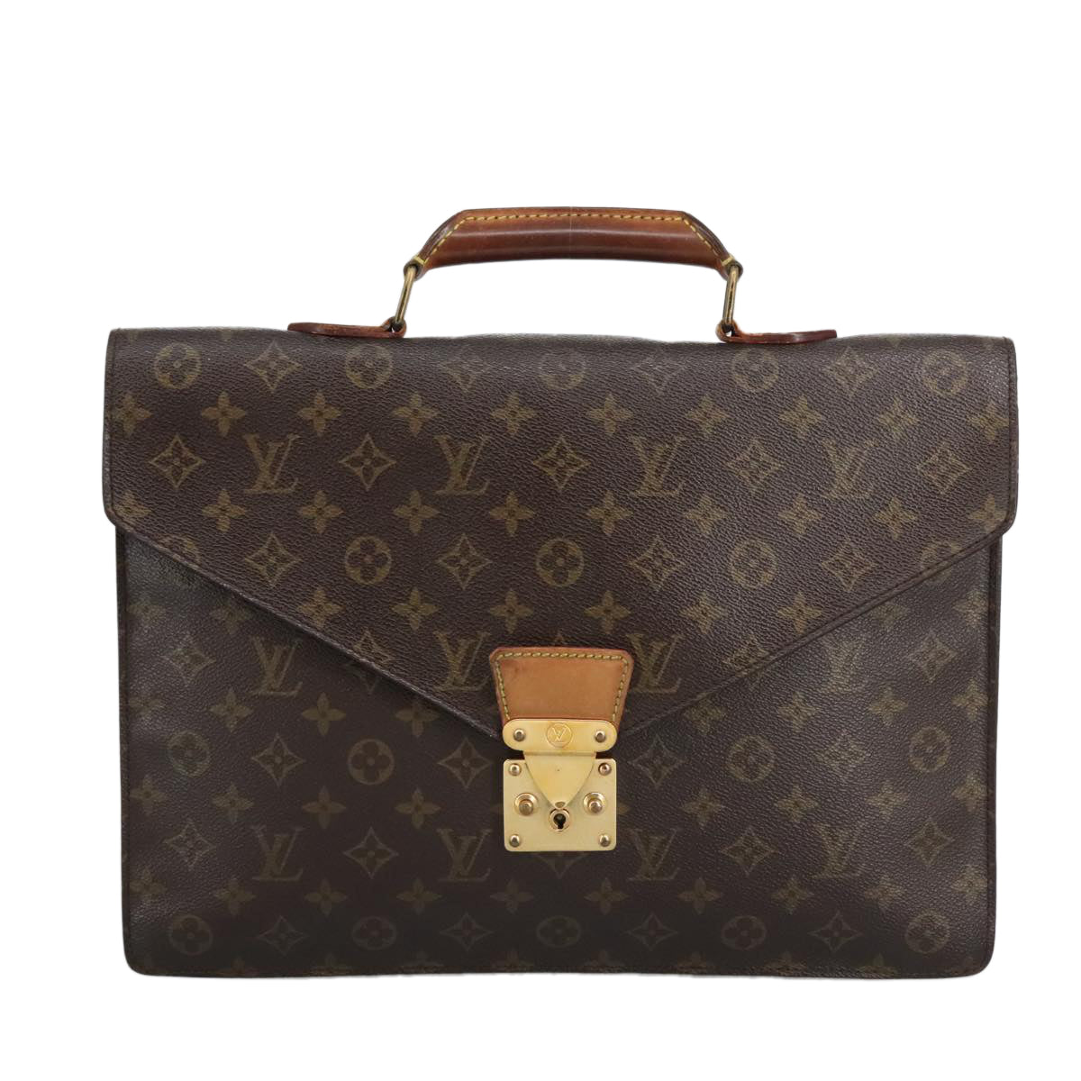 LOUIS VUITTON Monogram Serviette Conseiller Briefcase M53331 LV 97584