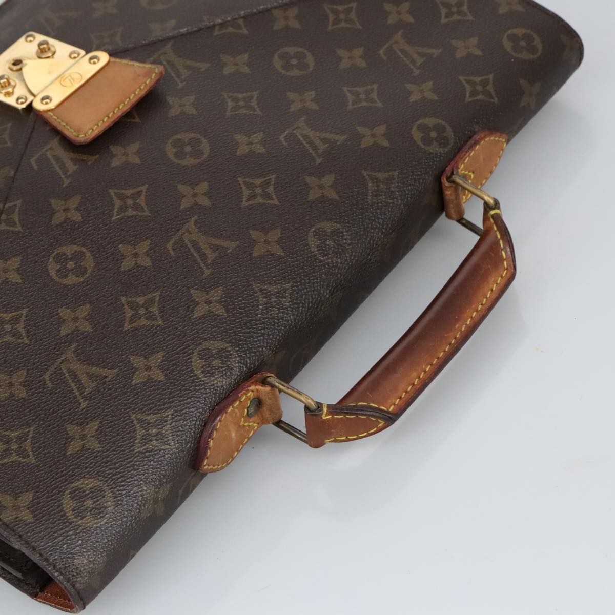 LOUIS VUITTON Monogram Serviette Conseiller Briefcase M53331 LV 97584