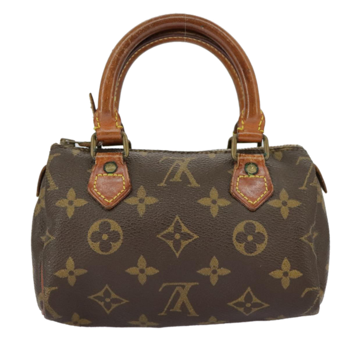 LOUIS VUITTON Monogram Mini Speedy Hand Bag Vintage M41534 LV 97586