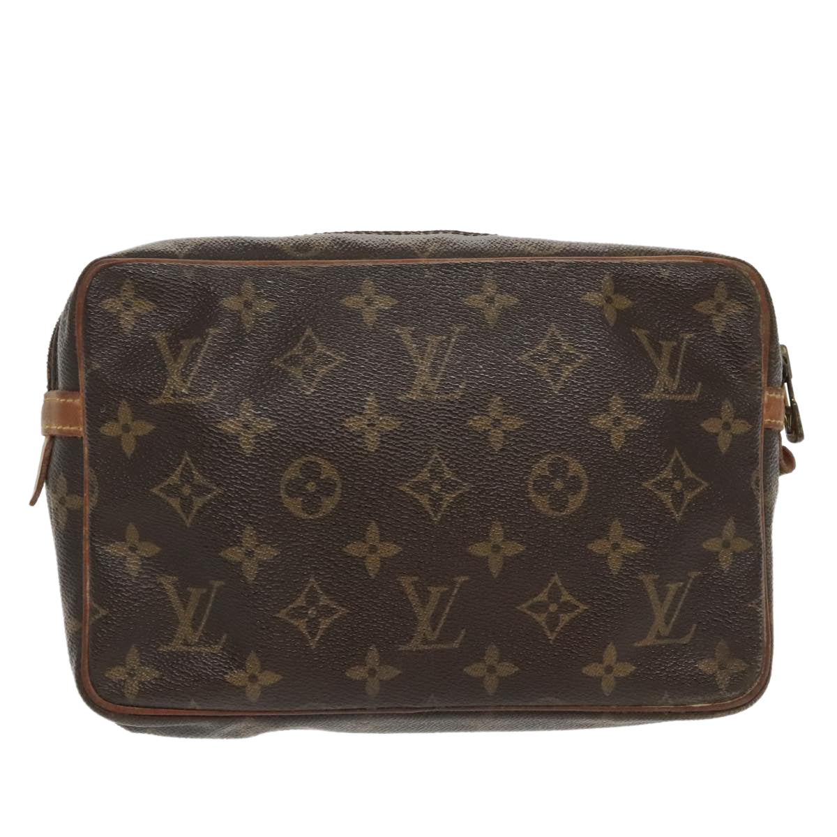 LOUIS VUITTON Monogram Compiegne 23 Clutch Bag M51847 LV 97596