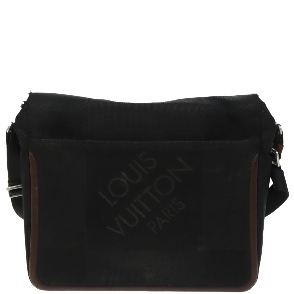 LOUIS VUITTON Damier Geant Messager NM Shoulder Bag Noir M93225 LV 97602