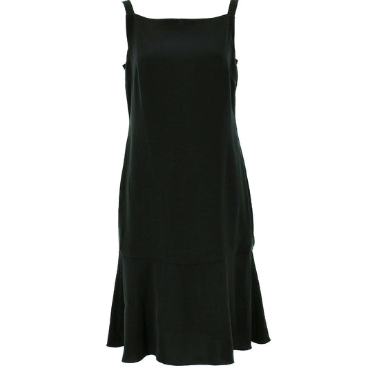 Luxury Chanel 2000 fall CC-logo flared minidress #36