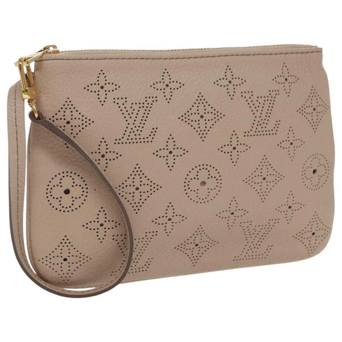 LOUIS VUITTON Mahina Serene PM Pouch Leather Rose M94276 LV 97620