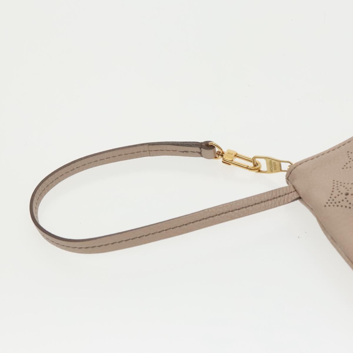 LOUIS VUITTON Mahina Serene PM Pouch Leather Rose M94276 LV 97620