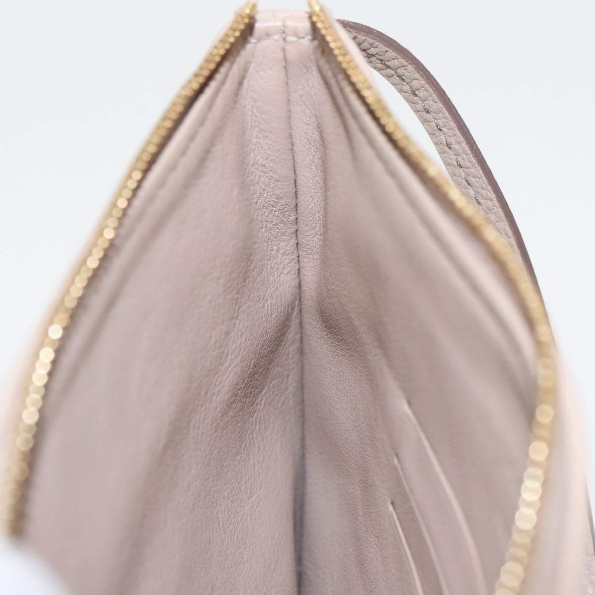 LOUIS VUITTON Mahina Serene PM Pouch Leather Rose M94276 LV 97620
