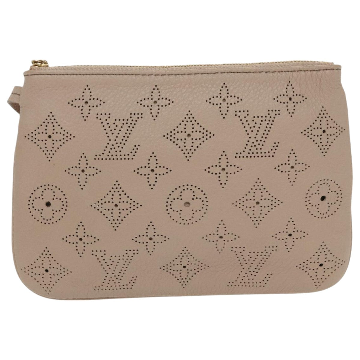 LOUIS VUITTON Mahina Serene PM Pouch Leather Rose M94276 LV 97620