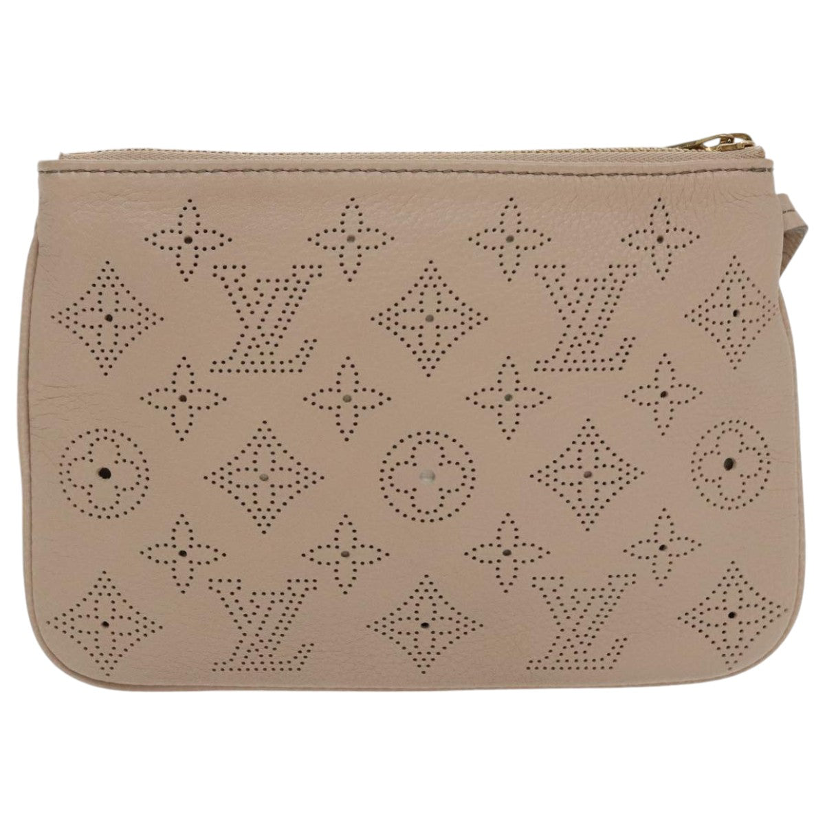 LOUIS VUITTON Mahina Serene PM Pouch Leather Rose M94276 LV 97620