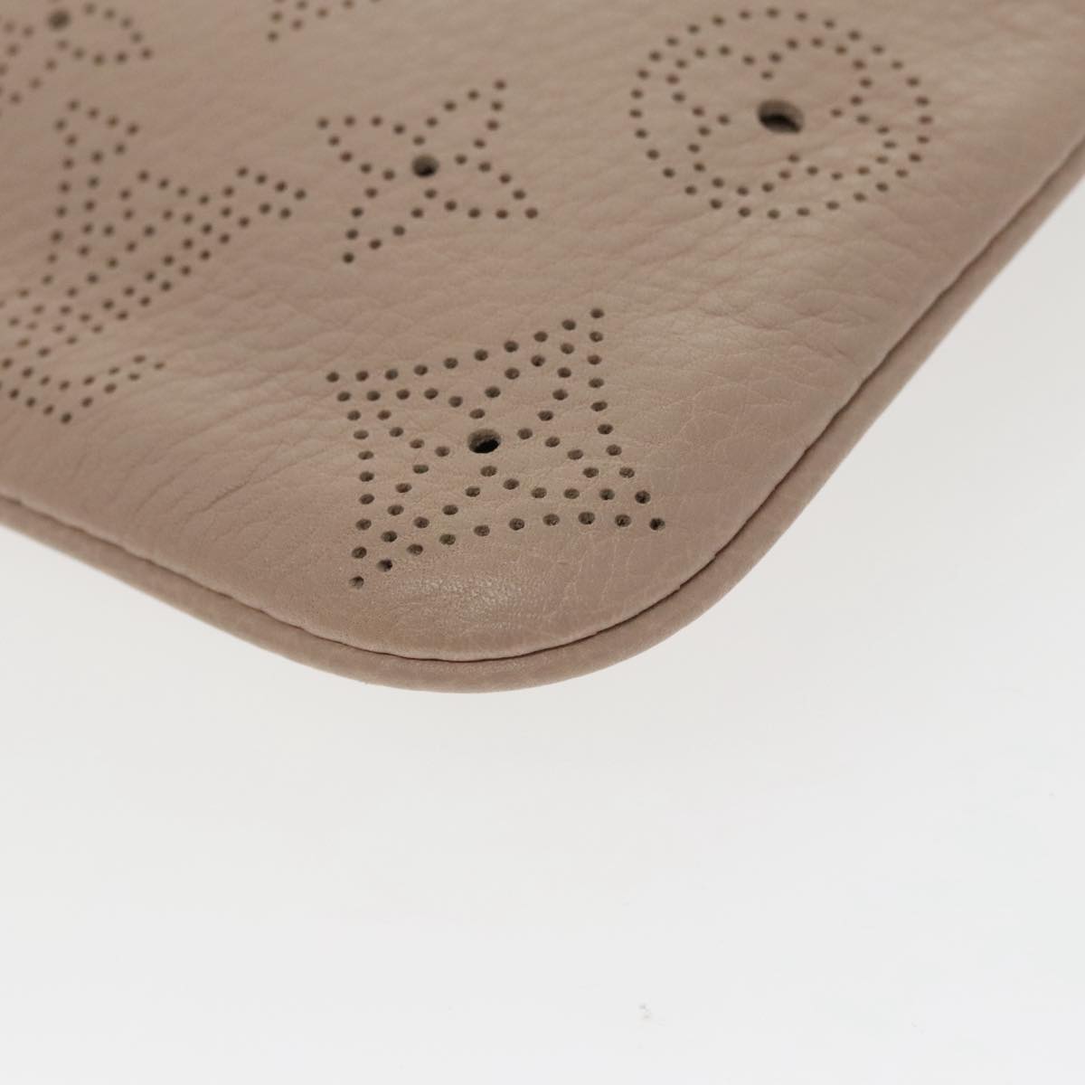 LOUIS VUITTON Mahina Serene PM Pouch Leather Rose M94276 LV 97620